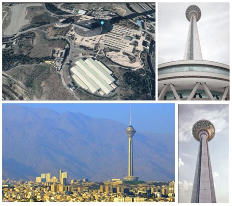 Tehran's Milad Tower and its surroundings | Download Scientific Diagram