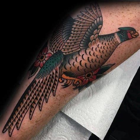 40 Pheasant Tattoo Designs for Men