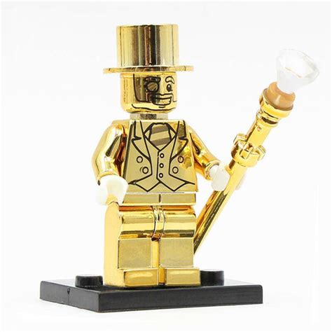 Mr. Gold Limited Edition Chrome Golden Marvel Super Heroes Minifigures ...