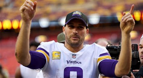 Vikings ice out Kirk Cousins on plane after sixth straight win | Fox News