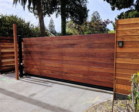 [View 34+] Modern Horizontal Wood Fence Gate