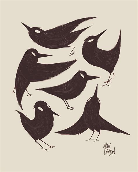 Crow on Behance