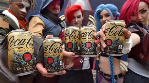 Coca-Cola's latest soda takes aim at gamers, tastes like League of ...