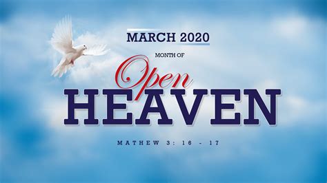 Open Heaven | RCCG Mount Zion Parish Regina SK