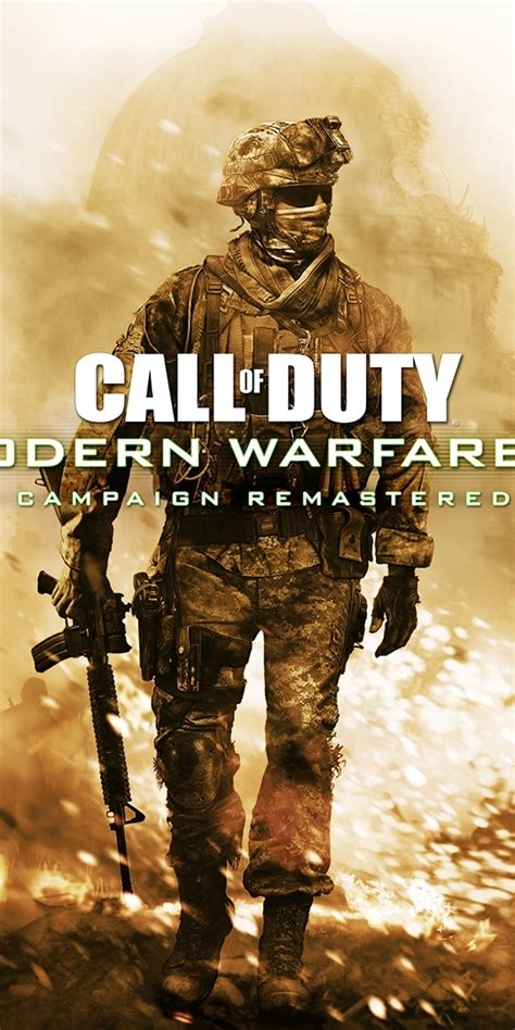 1080x2160 Resolution Call of Duty Modern Warfare 2 Campaign Remastered ...