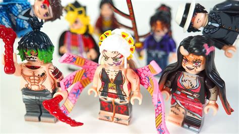 LEGO Demon Slayer Kimetsu no Yaiba 鬼滅の刃 | Gyutaro | Daki | Muzan ...