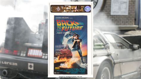 'Back to the Future' sealed VHS tape sells for $75K at auction | FOX 9 ...