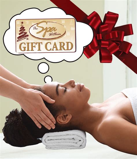 Get Spa Dollars for Each Spa Gift Card Purchase from The Spa Within