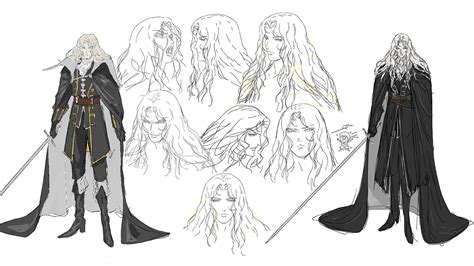 'Castlevania Nocture' Concept Art — Alucard Is Front and Center