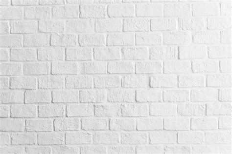 Free Photo | White brick wall textures background