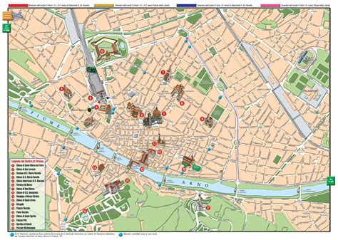 Florence Map - Detailed City and Metro Maps of Florence for Download ...