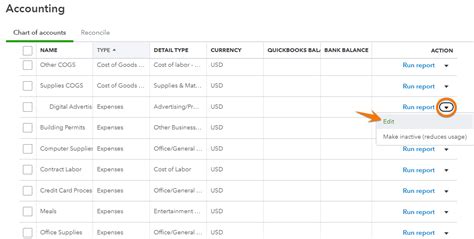 How To Set Up a Chart of Accounts in QuickBooks Online