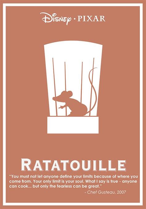 Ratatouille (2007) ~ Minimal Movie Poster by Ben Xue #amusementphile ...