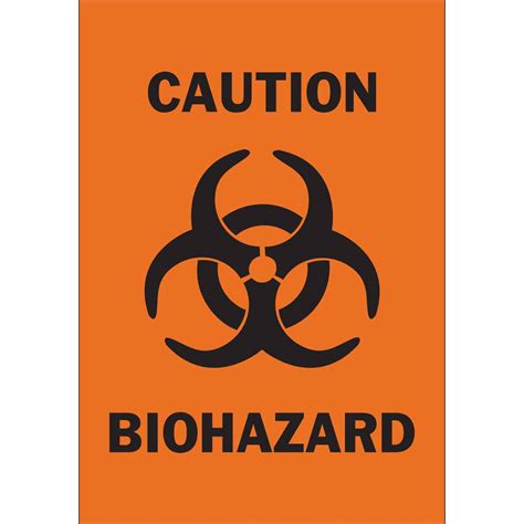 Biohazard Printable Sign