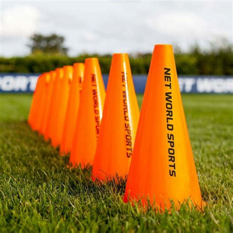 9" FORZA Football Training Marker Cones [10 Pack] | Net World Sports