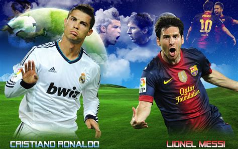 Cristiano Ronaldo vs Lionel Messi 2013 Wallpapers HD