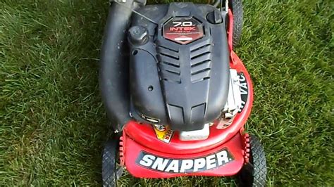 Snapper Lawn Mower Model P216012 Self Propelled Test Drive Belt ...