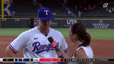 Josh Jung Postgame Interview - 4.5.2023 - YouTube