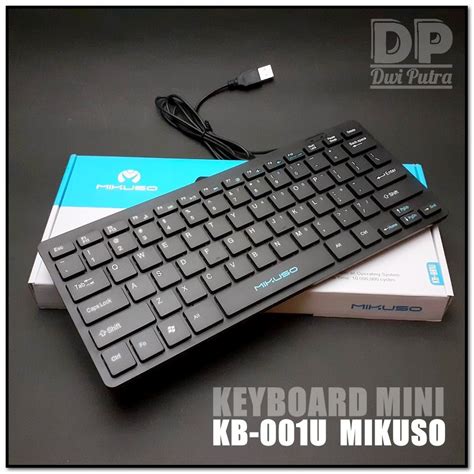 KEYBOARD MINI MIKUSO KB-001U USB // NISUTA CHOCO OFFICE MULTIMEDIA ...