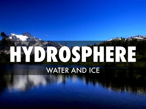 Hydrosphere. by Cameron Clark