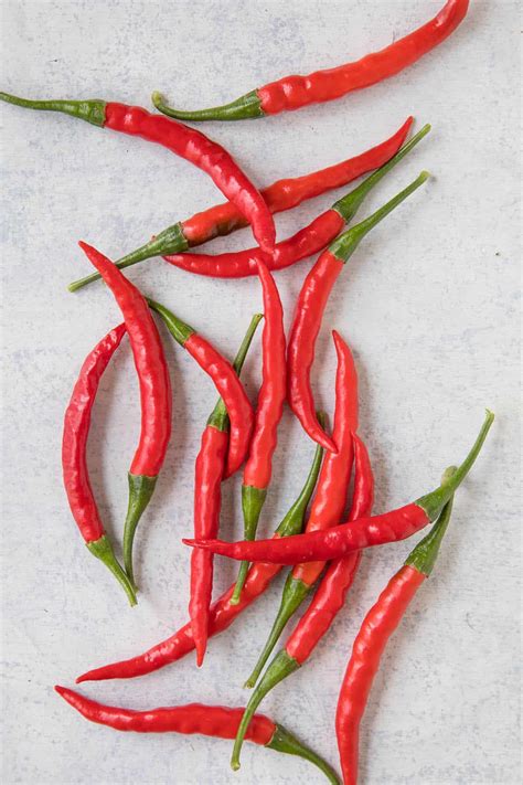 Chili Pepper Types - A List of Chili Peppers and their Heat Levels ...