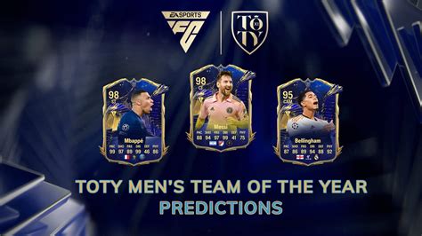 EA FC 24 Men’s TOTY Predictions With Messi Ballon D’Or, Mbappé and ...