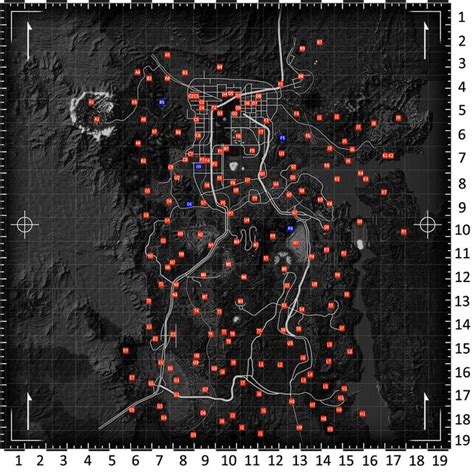 Fallout: New Vegas world map | Vegas maps, Fallout new vegas, Fallout ...