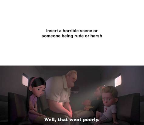 Bob Parr/Mr. Incredible dislikes blank meme by DarkMoonAnimation on ...