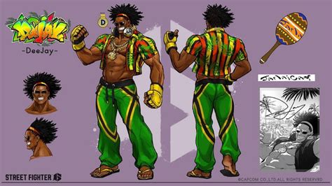 Dee Jay Concept Art - Street Fighter 6 Art Gallery | Dee jay, Paysage ...