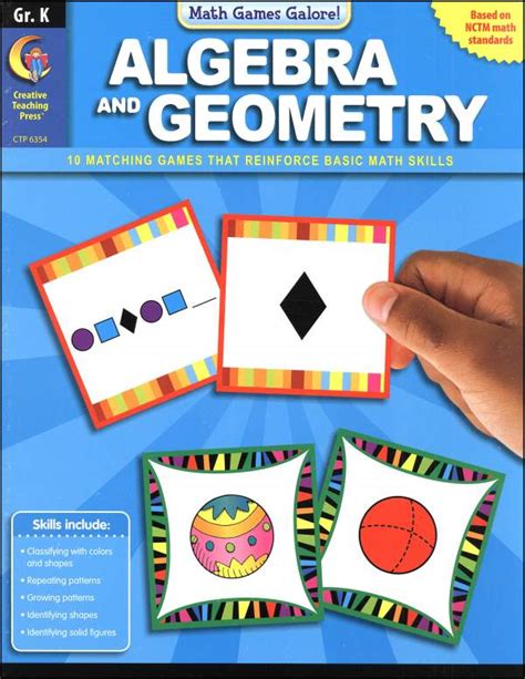 Math Games Galore! Algebra and Geometry Grade K | Creative Teaching ...