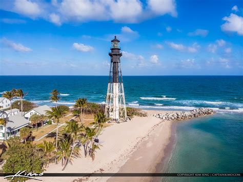 Pompano Beach Inlet Lighthouse Pompano Florida | HDR Photography by ...