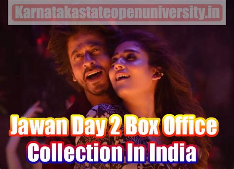 Jawan Day 2 Box Office Collection In India & Worldwide (Hindi, Tamil ...