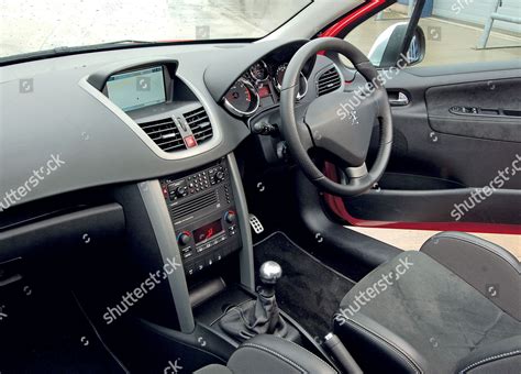 Cabin Interior Peugeot 207 Gti Editorial Stock Photo - Stock Image ...