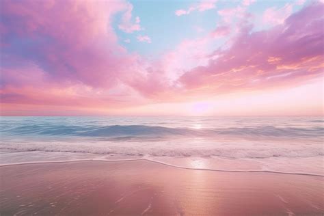 Beach sky backgrounds outdoors. AI | Free Photo - rawpixel