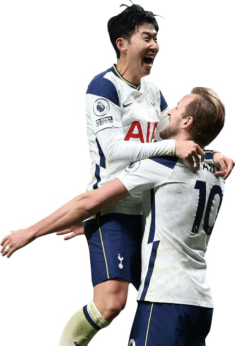 Son Heung-Min & Harry Kane Tottenham Hotspur football render - FootyRenders