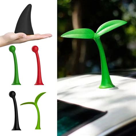 New Creative For Car Roof Bumper Hood Car Exterior Decor 3D Stereo Car ...