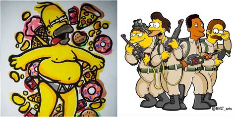 The Simpsons: 10 Pieces Of Fan Art That We Love