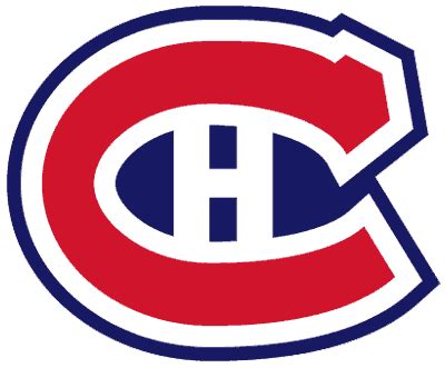 Montreal Canadiens NHL Hockey Team Logos: 1941 - 1949