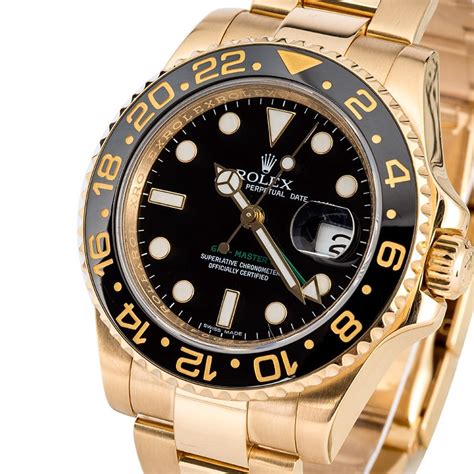 GMT-Master II Gold Rolex 116718