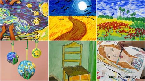 Vincent Van Gogh Archives - Kids Art & Craft