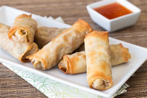 Healthy Baked Egg Rolls Recipe | Hungry Girl