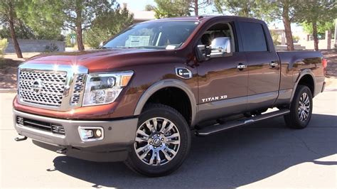 2016 Nissan Titan XD Platinum Reserve (Cummins Diesel) - Start Up, Test ...