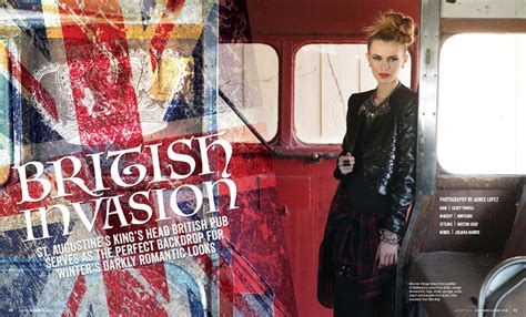 “British Invasion” Fashion Editorial for Jacksonville Magazine | POSE ...