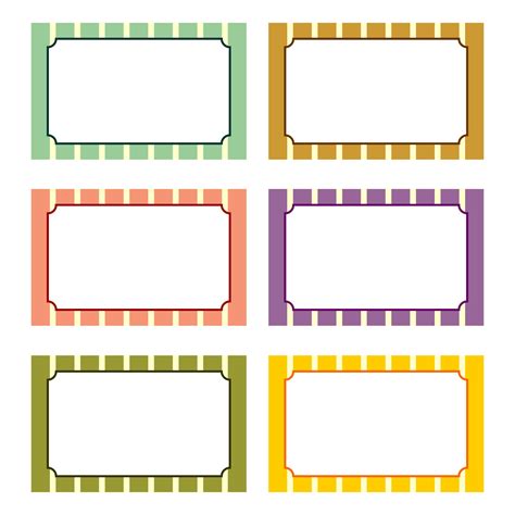 Labels - 6 Free PDF Printables | Printablee