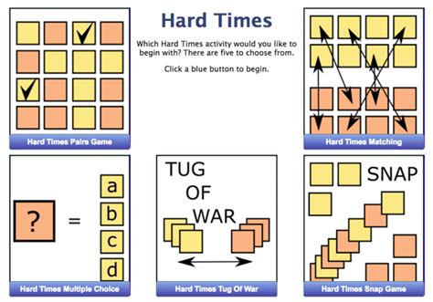 Hard Times : Times Tables Practice | My Primary Classroom