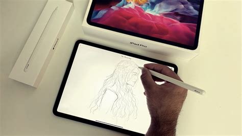 Drawing with the Apple Pencil 2nd Generation for Apple iPad Pro (2020 ...