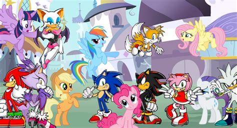 MLP X Sonic Crossover by MergedZamasuVA on DeviantArt