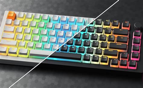 Amazon.com: Glorious Aura V2 (White) - PBT Pudding Keycaps for ...