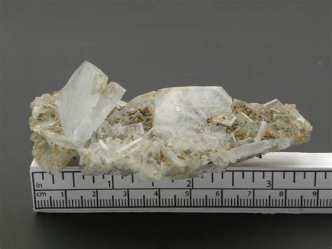 Baryte Crystals with Pyrite 8.5cm with a wonderful druzy crystal structure