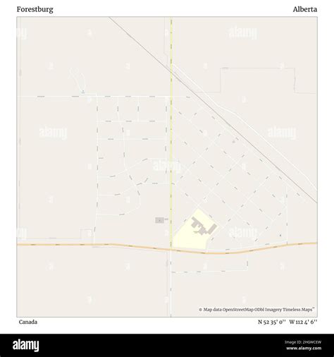 Forestburg alberta map Cut Out Stock Images & Pictures - Alamy